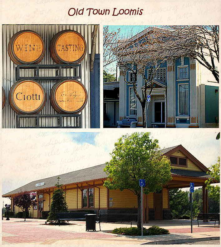 Early Days of Loomis California